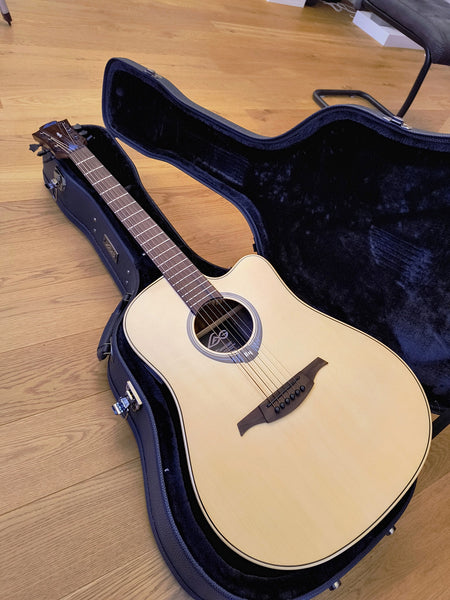 Dreadnought Gitarre LAG Tramontane HyVibe THV-20DCE kaufen gebraucht occasion musikbörse ricardo.ch